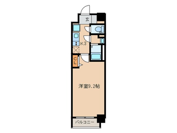 ファスティーナ志賀本通の物件間取画像